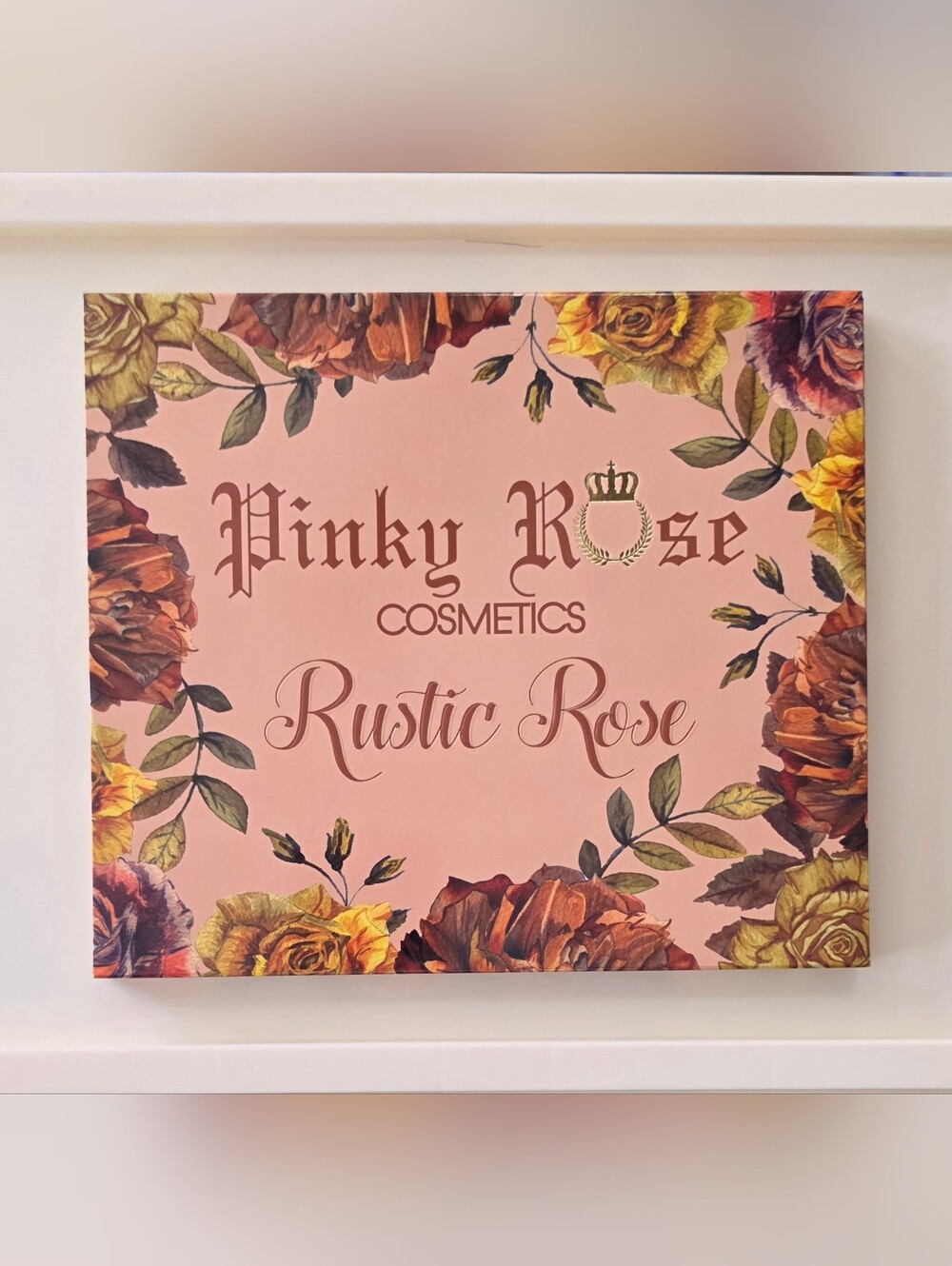 Pinky Rose Cosmetics Rustic Rose Eyeshadow Palette - 30 Shades Warm Neutrals NEW